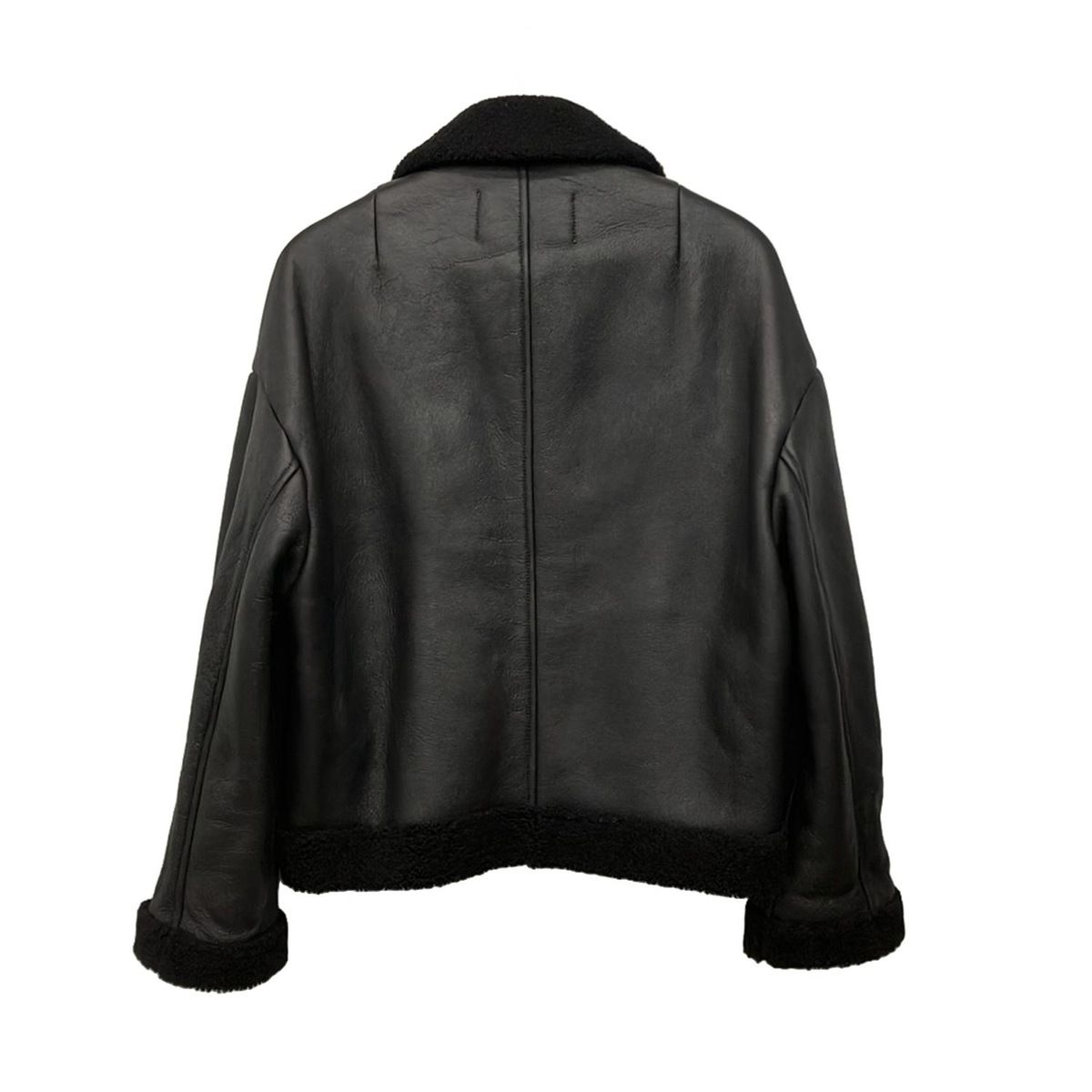 CHRISTIAN WIJNANTS クリスチャンワイナンツ ブルゾン サイズ36 S レディース - 黒 長袖 レザー ジップアップ 冬