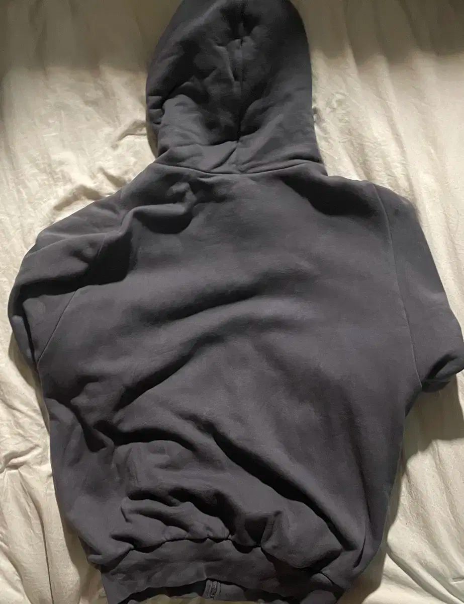 イージー YZY ジップアップ フーディー ダーク グレー