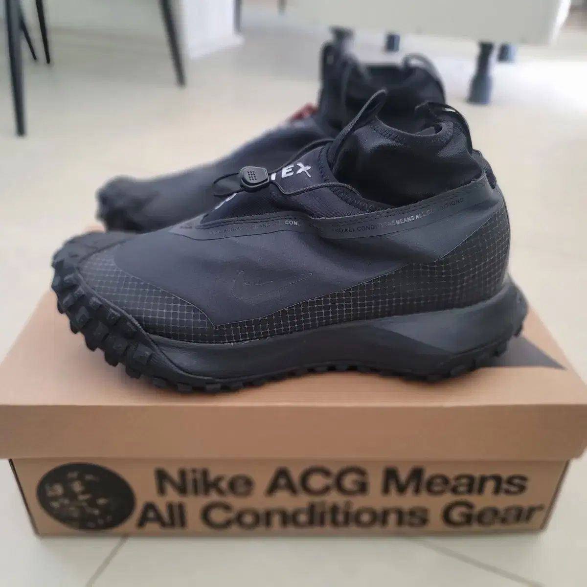 ナイキ ACG マウンテン フライ ゴアテックス ブラック 255