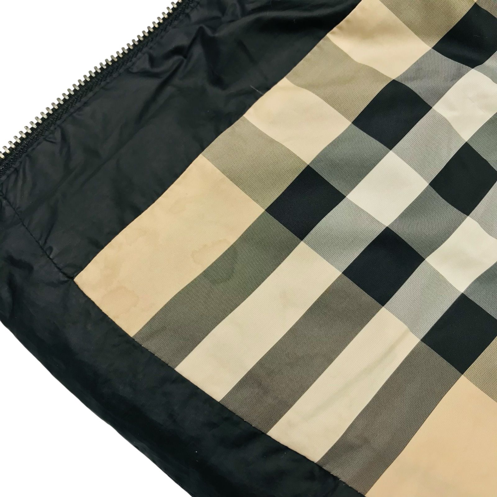 BURBERRY☆バーバリー・キッズ 裏地バーバリーチェック総柄 リボン 