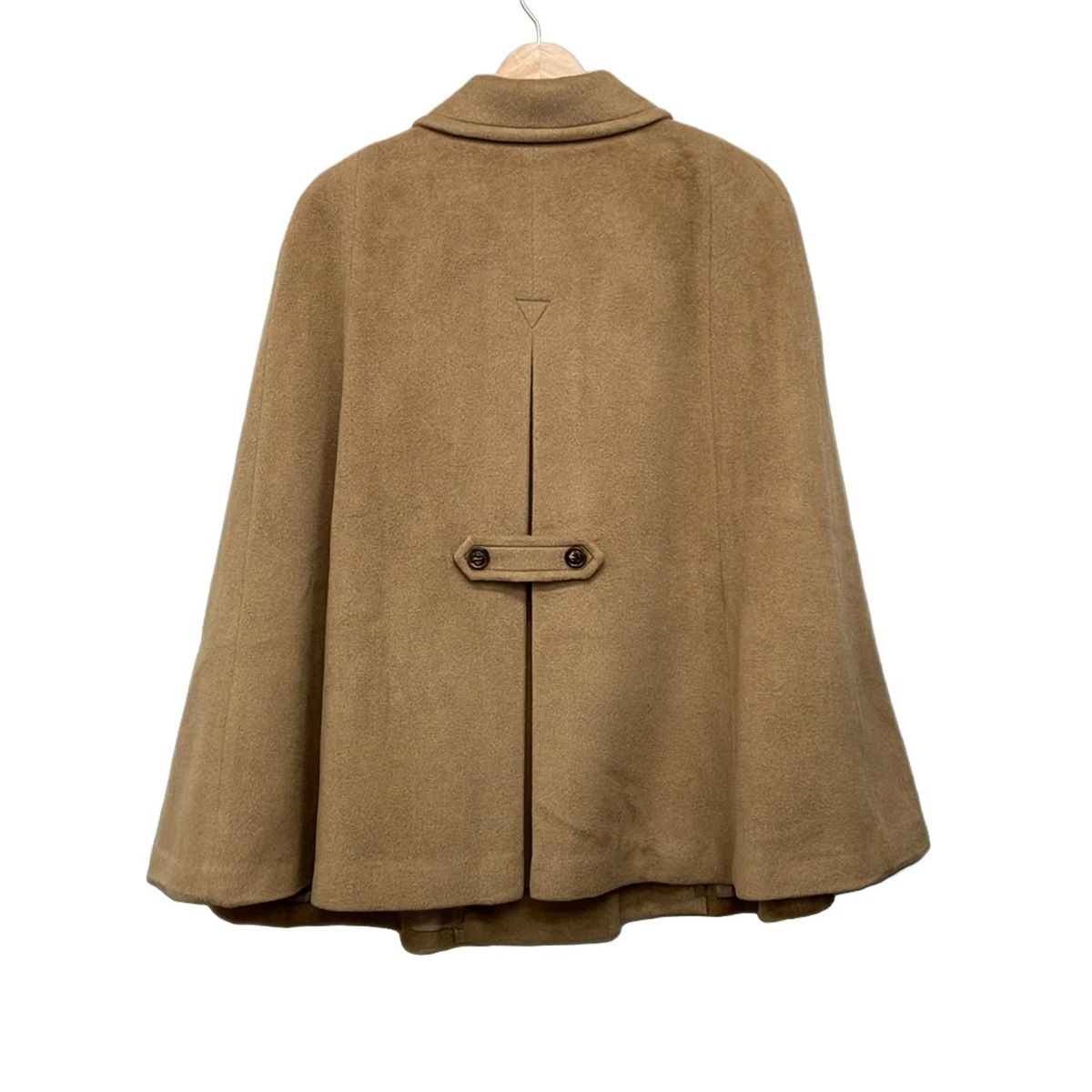 YORKLAND ヨークランド ポンチョ サイズ9AR S レディース - ライトブラウン 秋 冬