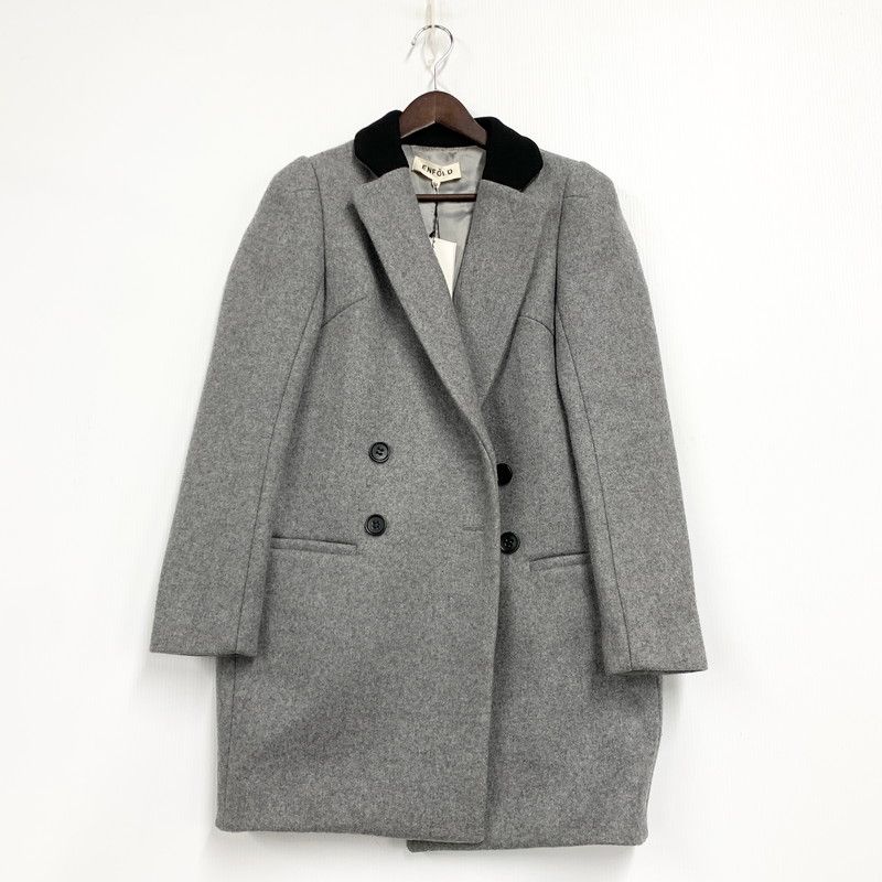 品 ENFOLD エンフォルド -0220 CHESTER COAT チェスターコート アウター 168-251115-ya-10-izu
