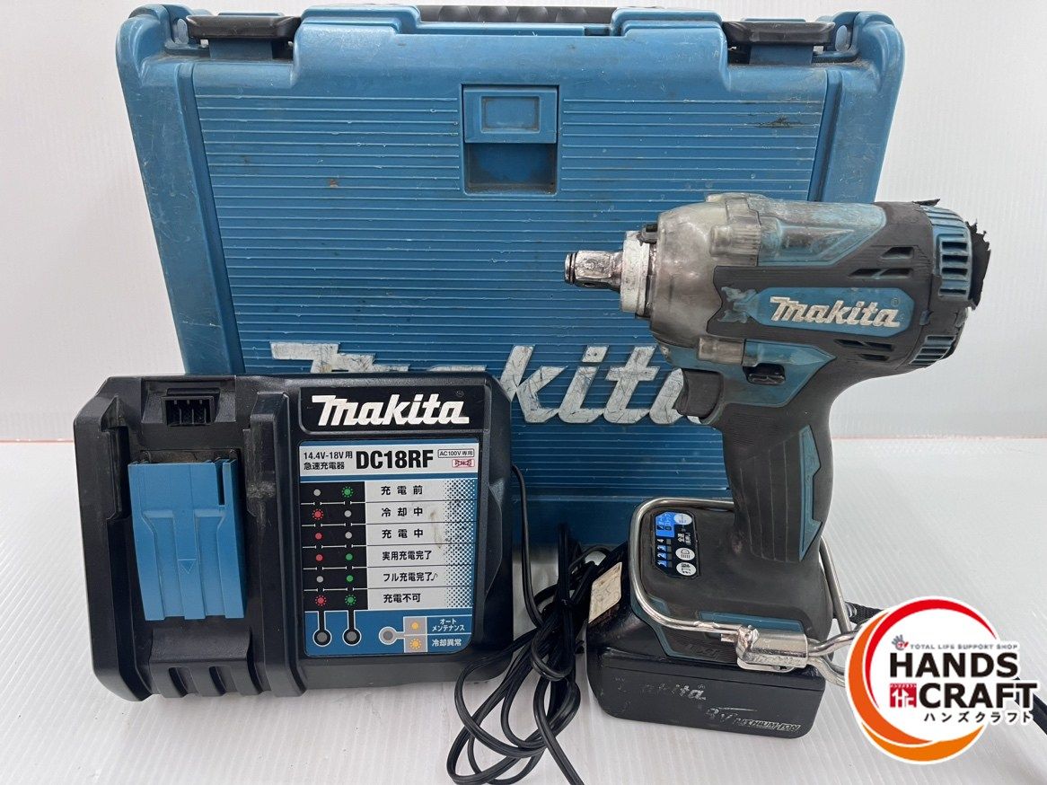 マキタ makita 18 V 充電式インパクトレンチ TW 300 D 6.0 Ah×1充電器付き 品