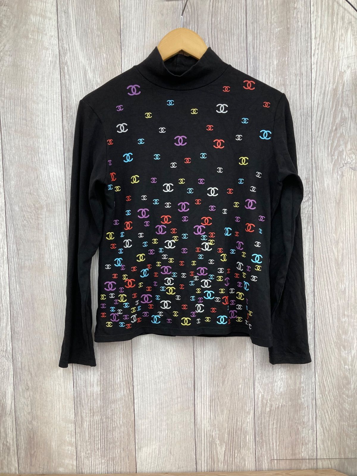 CHANEL シャネル BOUTIQUE ココマーク Tシャツ 90s ITALY製 平塚店 衣料品