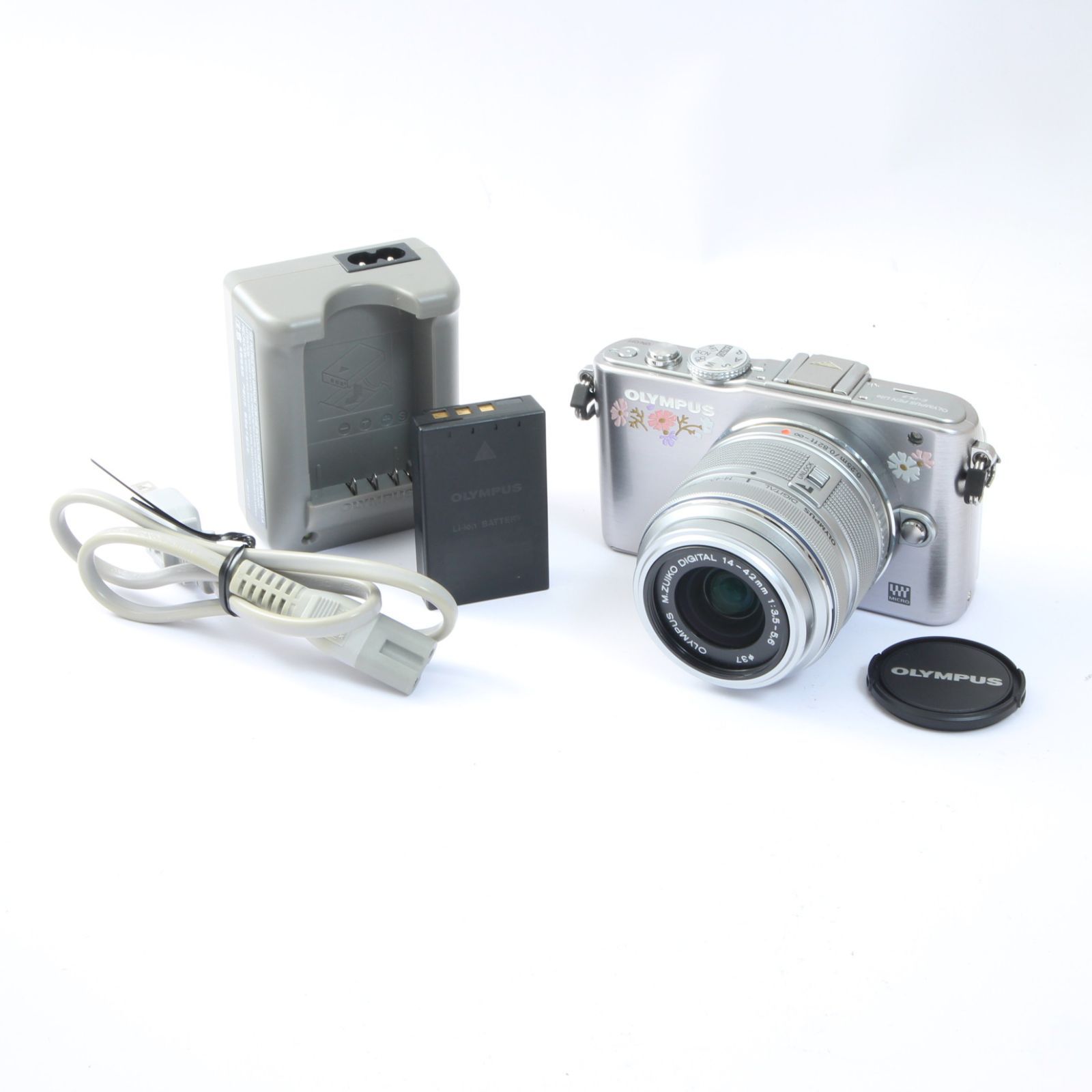 OLYMPUS オリンパス PEN E-PL3 MZD 14-42mm F3.5-5.6 II R レンズセット シャッター数830回