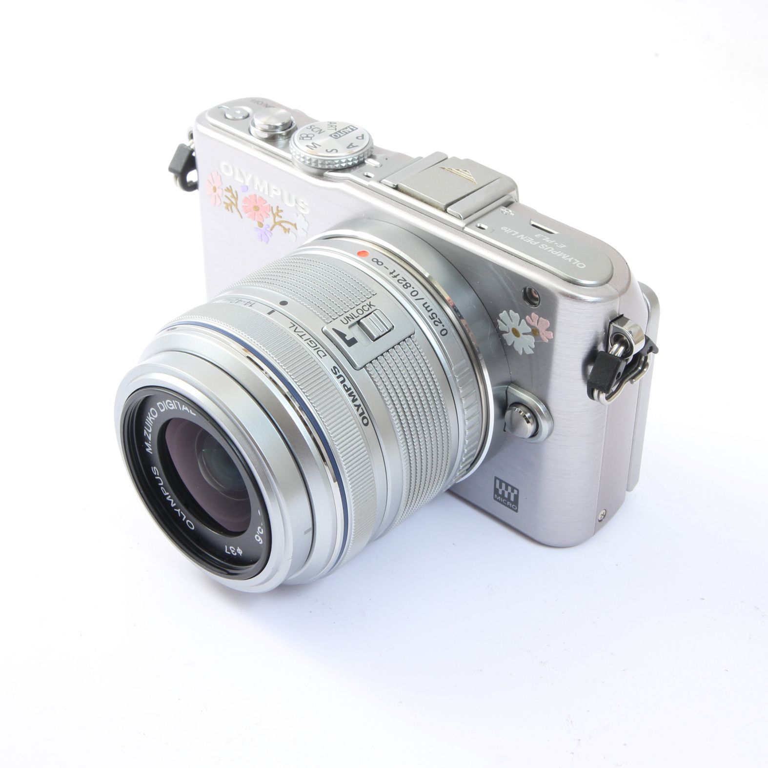 OLYMPUS オリンパス PEN E-PL3 MZD 14-42mm F3.5-5.6 II R レンズセット シャッター数830回