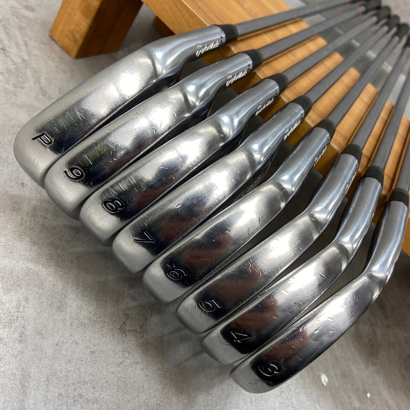 良品 テーラーメイド rac TP アイアンセット 右打ち 8本 メンズ テーラーメイド rac TP FORGED メンズゴルフ アイアンセット 8本 S 右