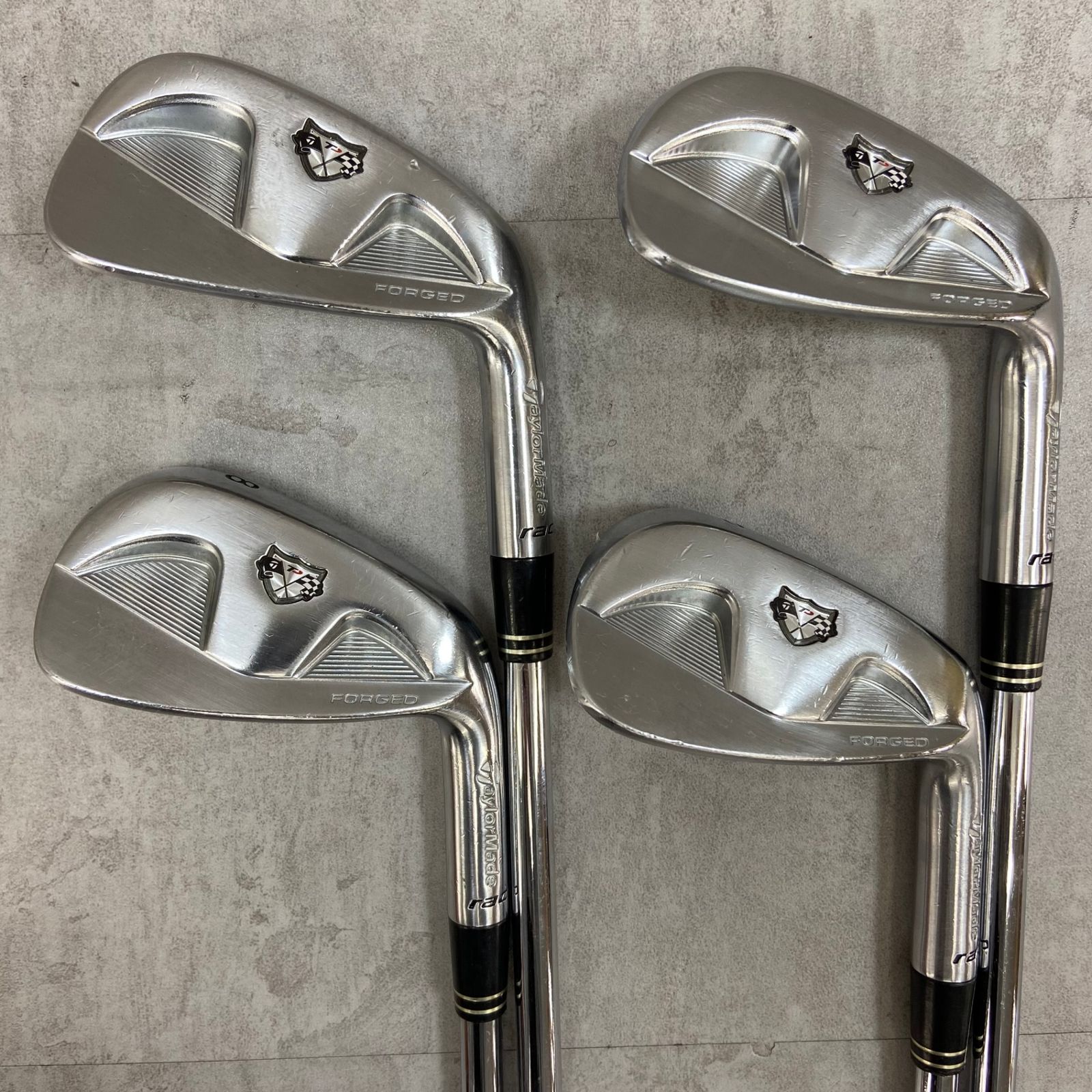 良品 テーラーメイド rac TP アイアンセット 右打ち 8本 メンズ テーラーメイド rac TP FORGED メンズゴルフ アイアンセット 8本 S 右
