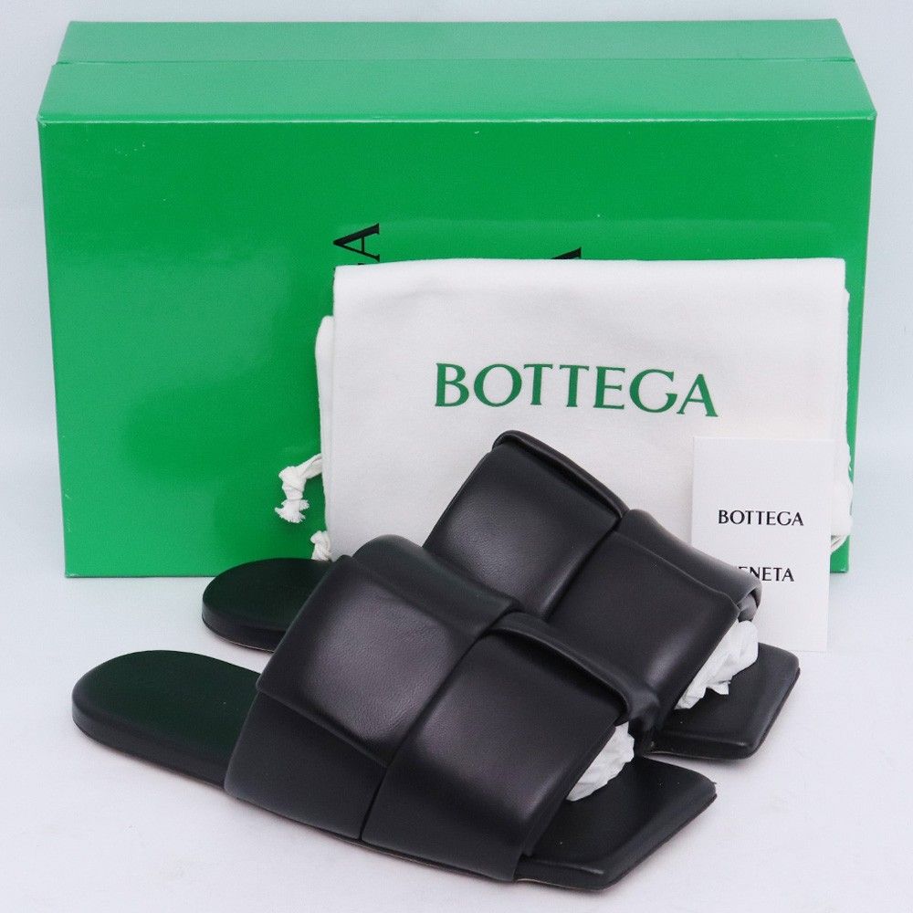 BOTTEGA VENETA パテットサンダル サイズ40 ブラック 741259