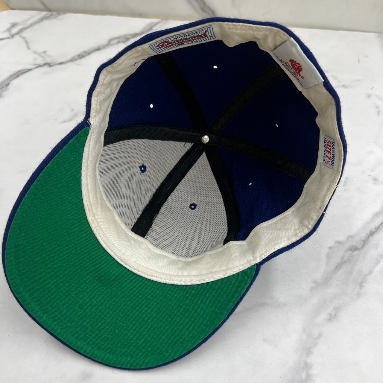 80s/90s NEW ERA ニューエラ LA DODGERS ドジャース キャップ 71/2