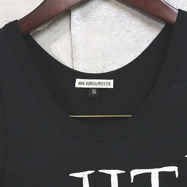広尾店】アン ドゥムルメステール Ann Demeulemeester タンクトップ