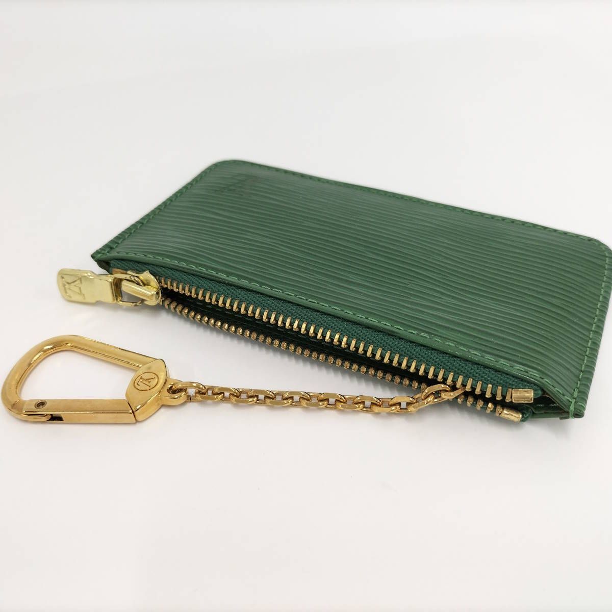 LOUIS VUITTON ポシェット クレ キーリング付き コインケース エピ