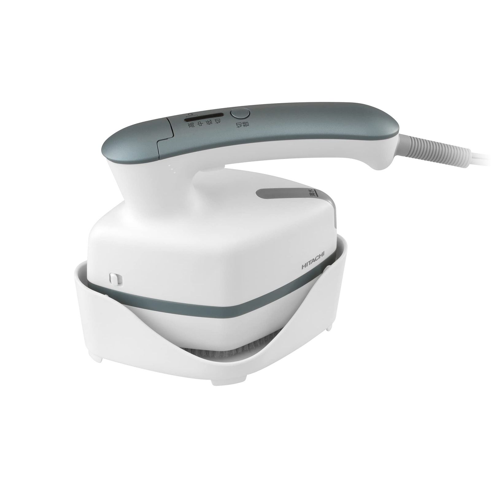 オンライン 日立 衣類スチーマー スチームアイロン CSI RX 5 BE C ミルキーグレー 連続スチーム ブラシ付き 軽量 コンパクト 除菌 脱臭 当て布不要 自動電源OFF 新生活 一人暮らし プレス仕上げなし