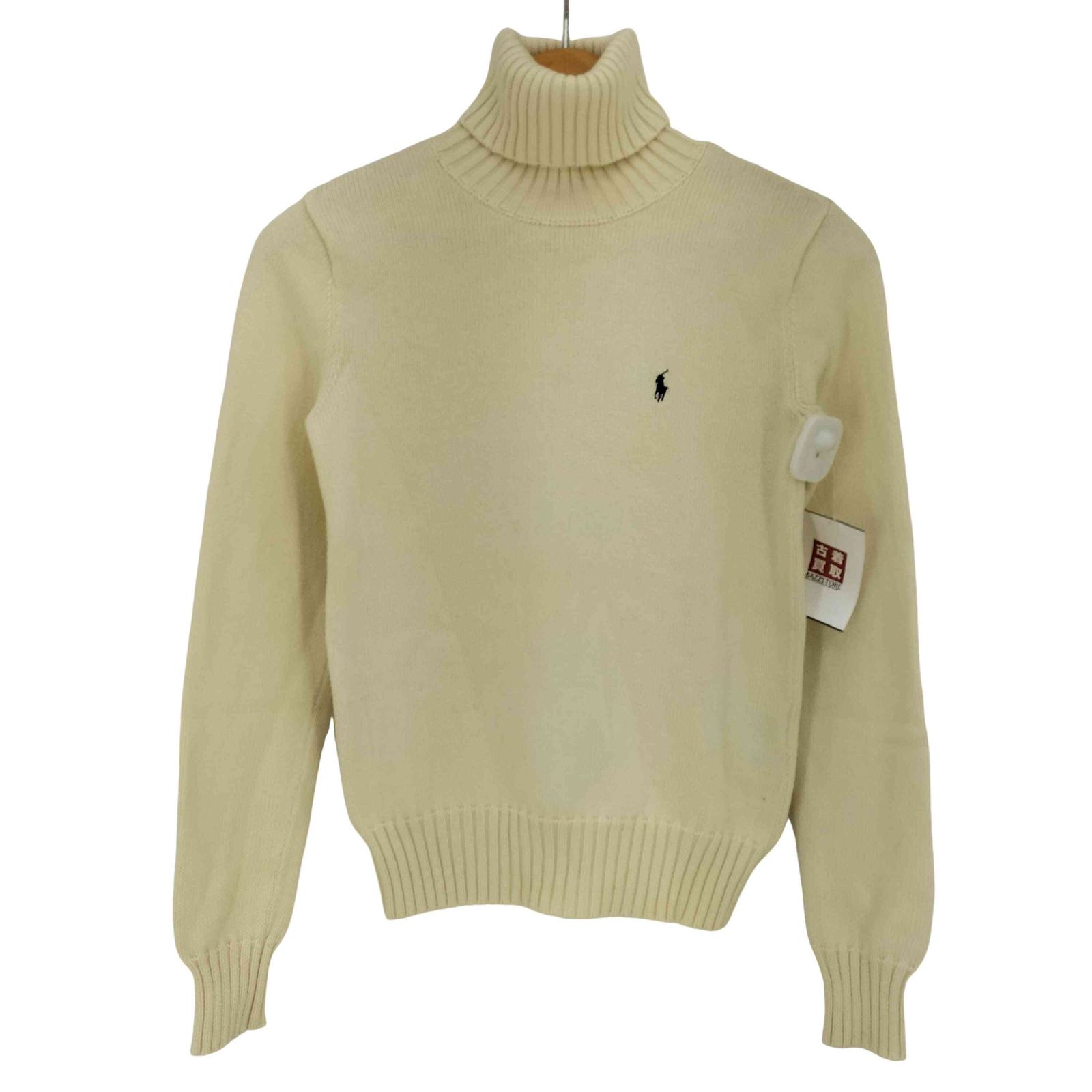 ラルフローレン RALPH LAUREN ポニー刺繍 タートルネック コットン