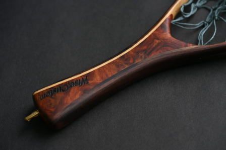 ワイズカスタム ランディングネット35ｃｍストレート グリップﾟ 花梨瘤 ネット ミディアムシーグリーン25110012 手編みネットはクレモナ糸1本で編み込んであります 発送方法 クロネコヤマト宅急便 当店はワイズカスタム社の正規ディーラーです OLIVEOS_COM_TR