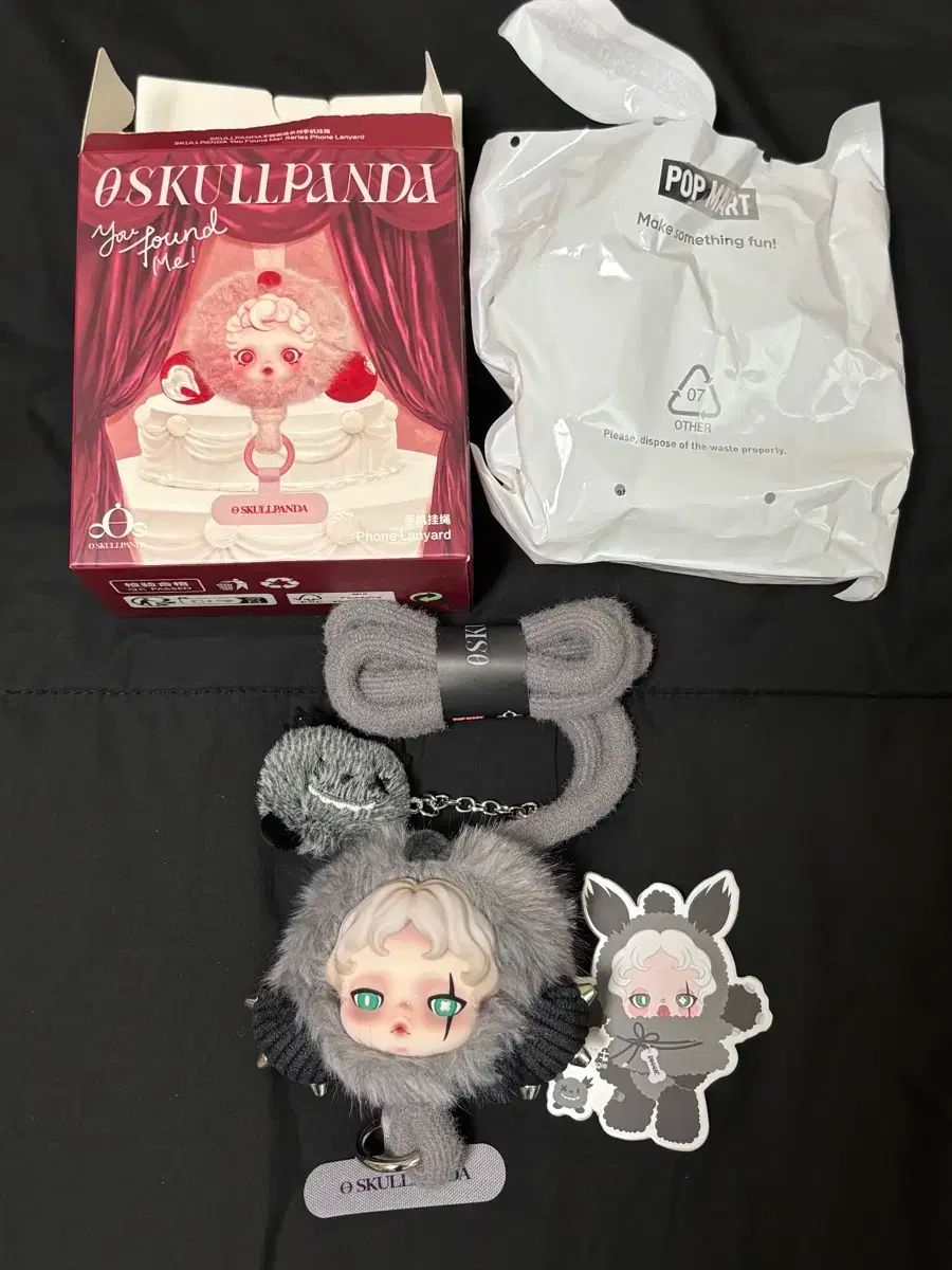 スカルパンダ Skull Panda 携帯ストラップ ランヤード シークレット