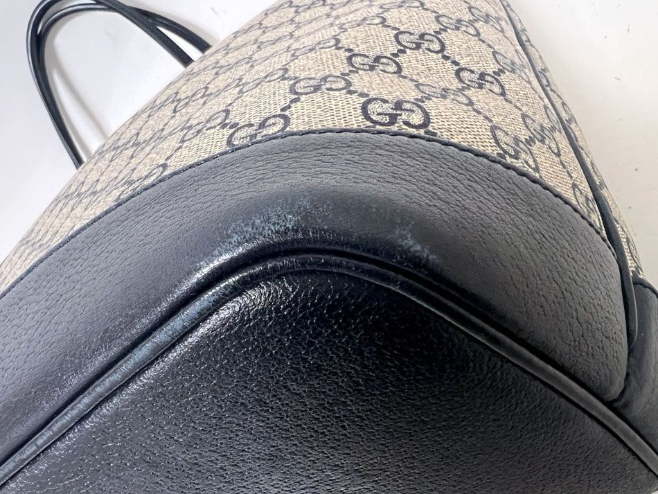 GUCCI グッチ オフィディア ラージ トートバッグ ポーチ GGスプリーム 