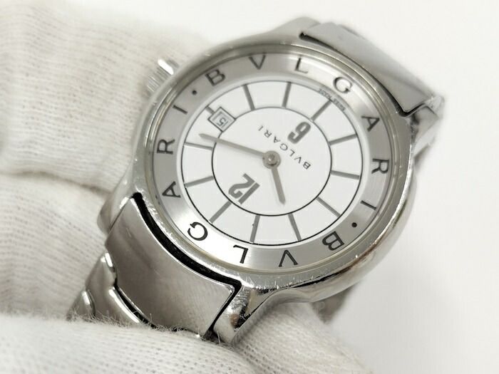 BVLGARI ブルガリ ブルガリ 腕時計 ソロテンポ レディース クオーツ SS