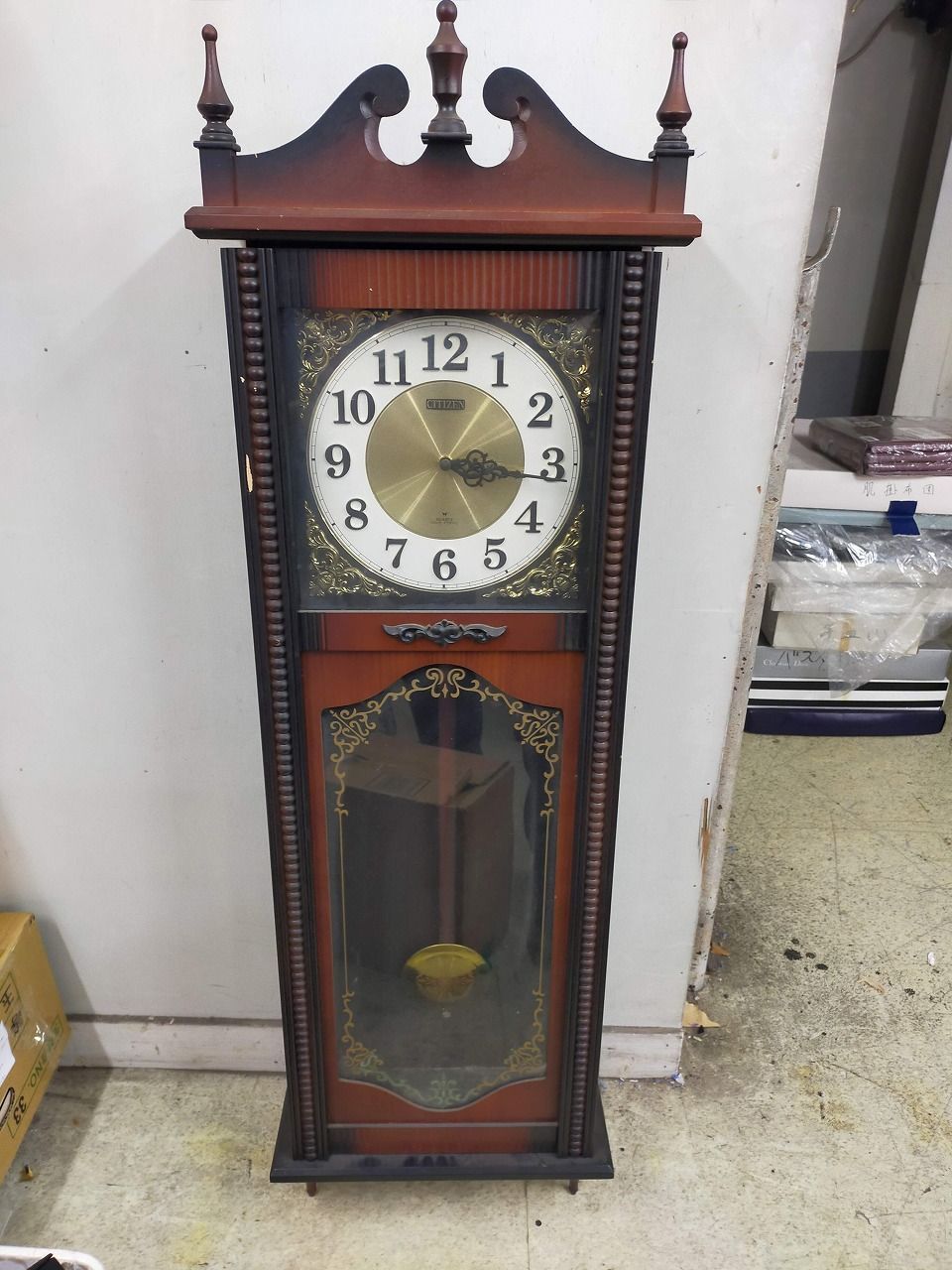 CITIZEN 振り子時計 ストロークN 報時付き 4MJ807-N06 CITIZEN 振り子