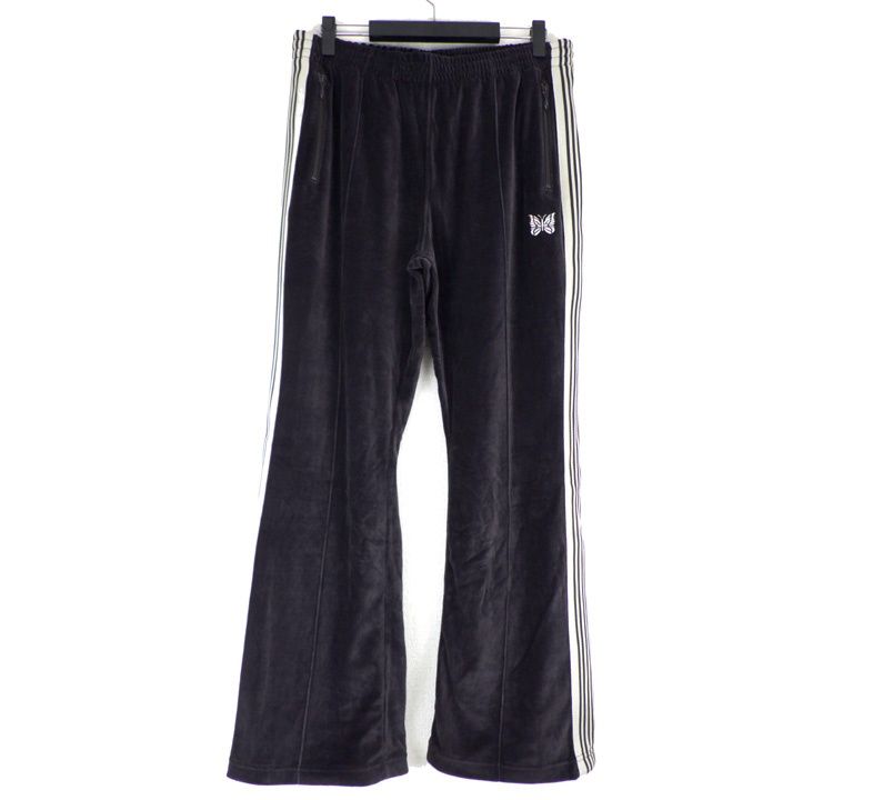 ニードルズ Needles 【 Velour Track Pants 】 ロゴ 刺繍 ベロア