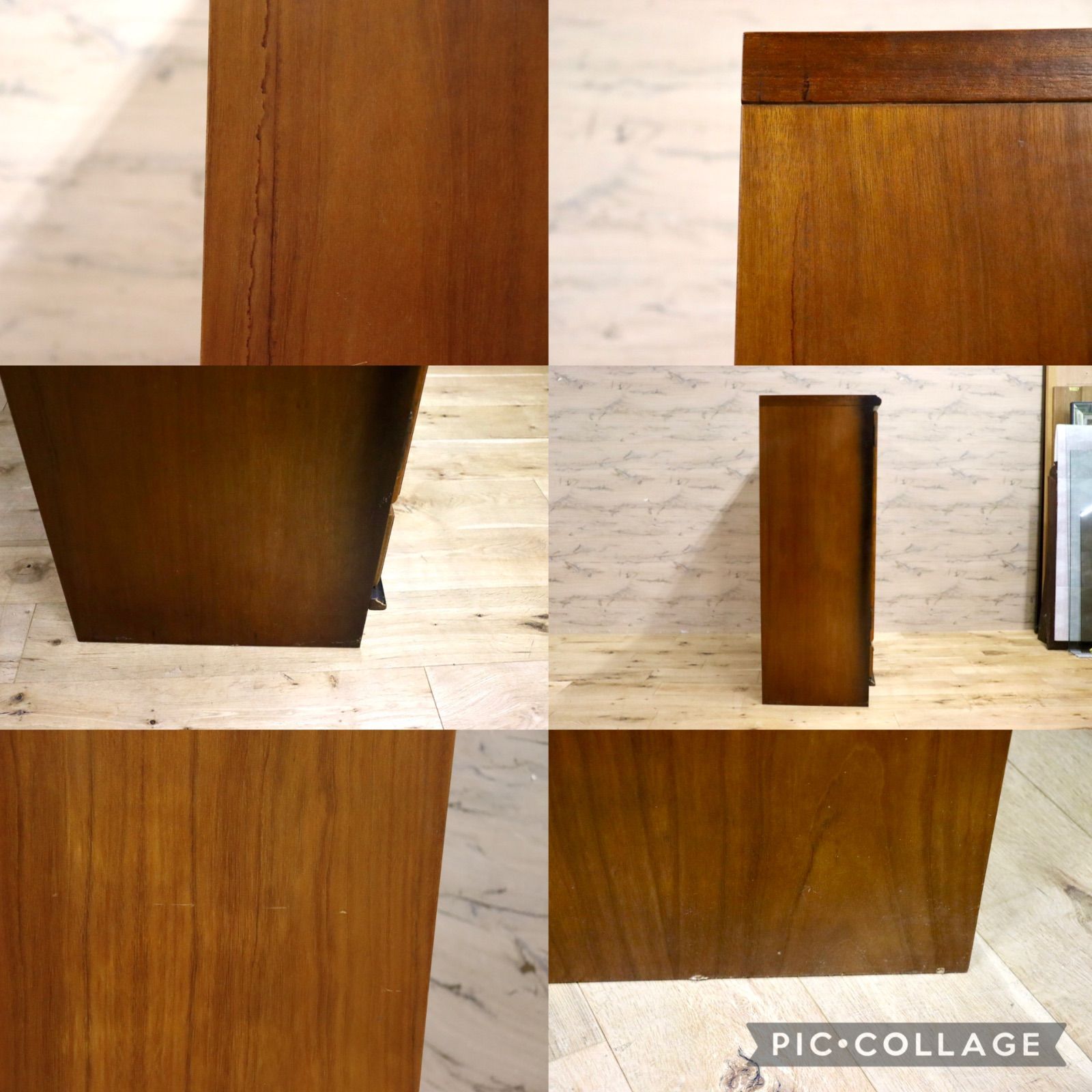 【オールドカリモク】コーナーキャビネット　飾り棚　コロニアル 期間限定 カリモク コロニアル コーナーキャビネット オールドカリモク