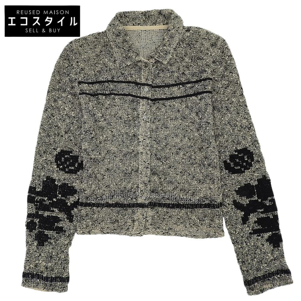 トゥデイフル Embroidery Mesh Shirts コットン×ナイロン トップス レディース ベージュ F