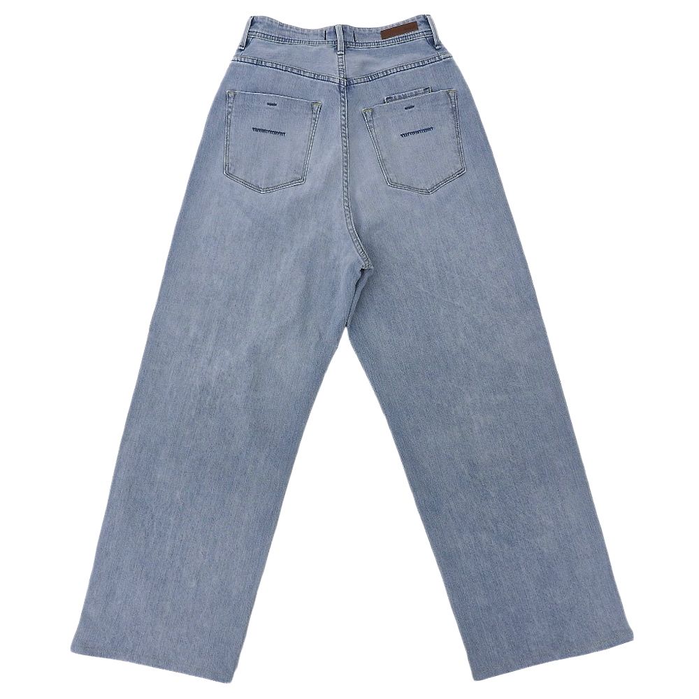  YANUK ヤヌーク ルーズストレート JOAN FVS パンツ ボトムス レディース ヴィンテージブルー 24 その他 パンツ