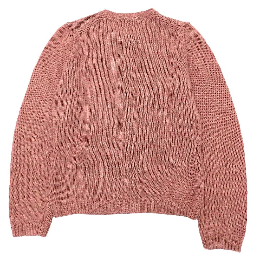 リネン ニットカーディガン