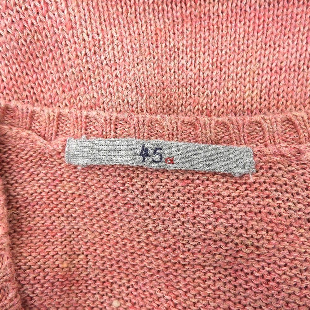  45 R フォーティファイブ アール リネン ニットカーディガン トップス レディース ピンク 2 5038041 その他 トップス