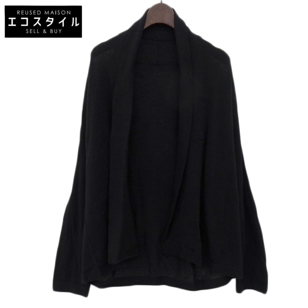 45 R フォーティファイブ アール ホール超ガーゼの カシュクール トップス レディース ブラック 00