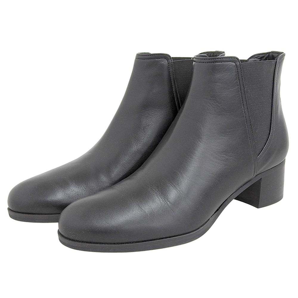 アンテプリマ レザー サイドゴアブーツ シューズ レディース 黒 ブラック 23 cm 1821 36 EU