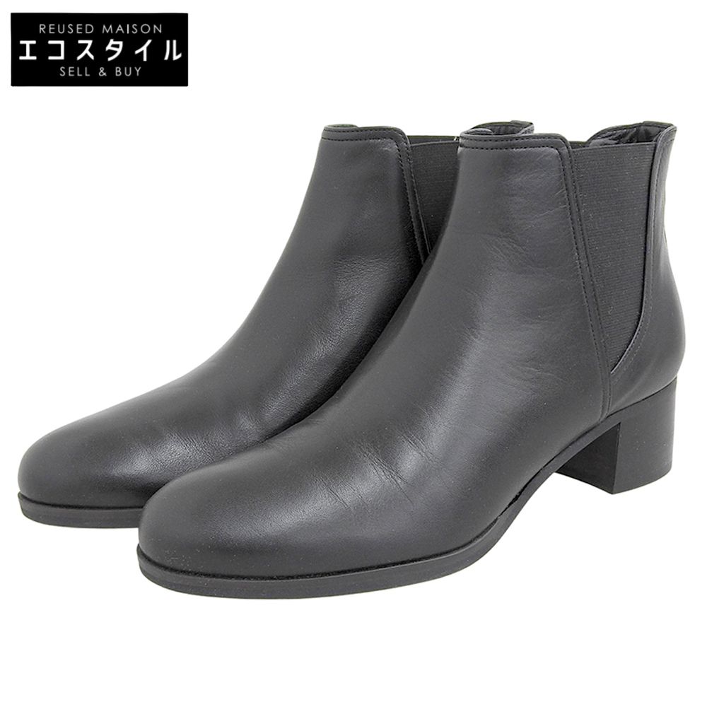 アンテプリマ レザー サイドゴアブーツ シューズ レディース 黒 ブラック 23 cm 1821 36 EU