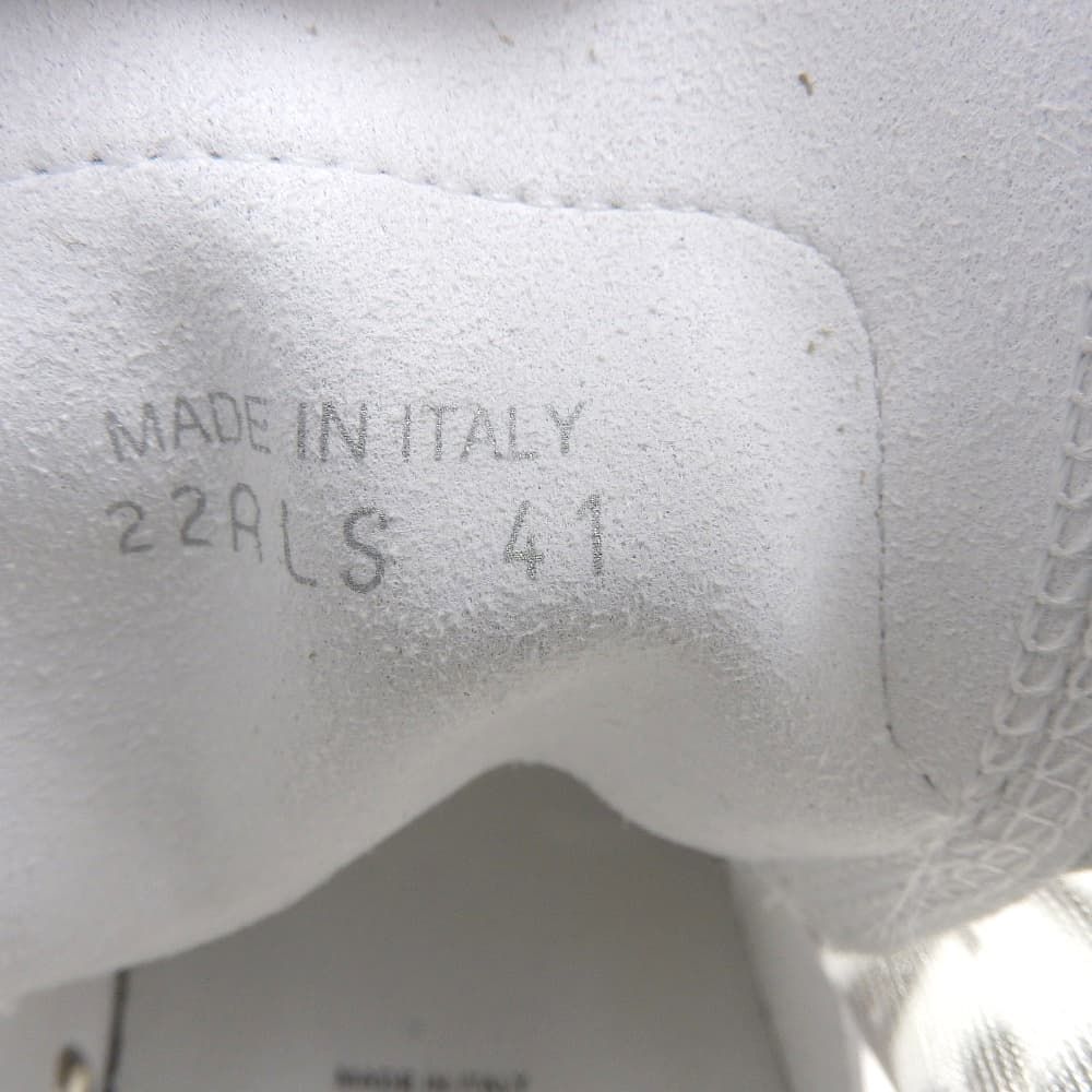 B23リーグ オブリークキャンバスハイトップスニーカー