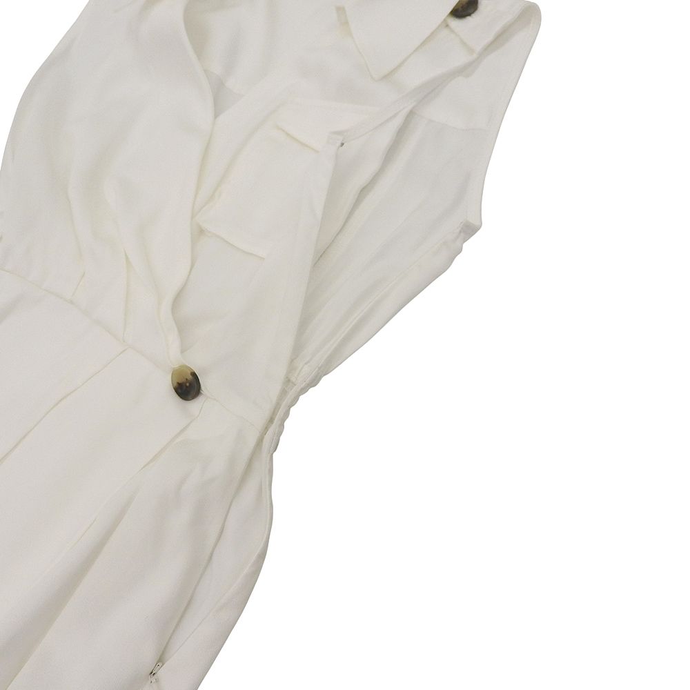 anuans アニュアンス 美品 ノースリーブ トレンチディティール  