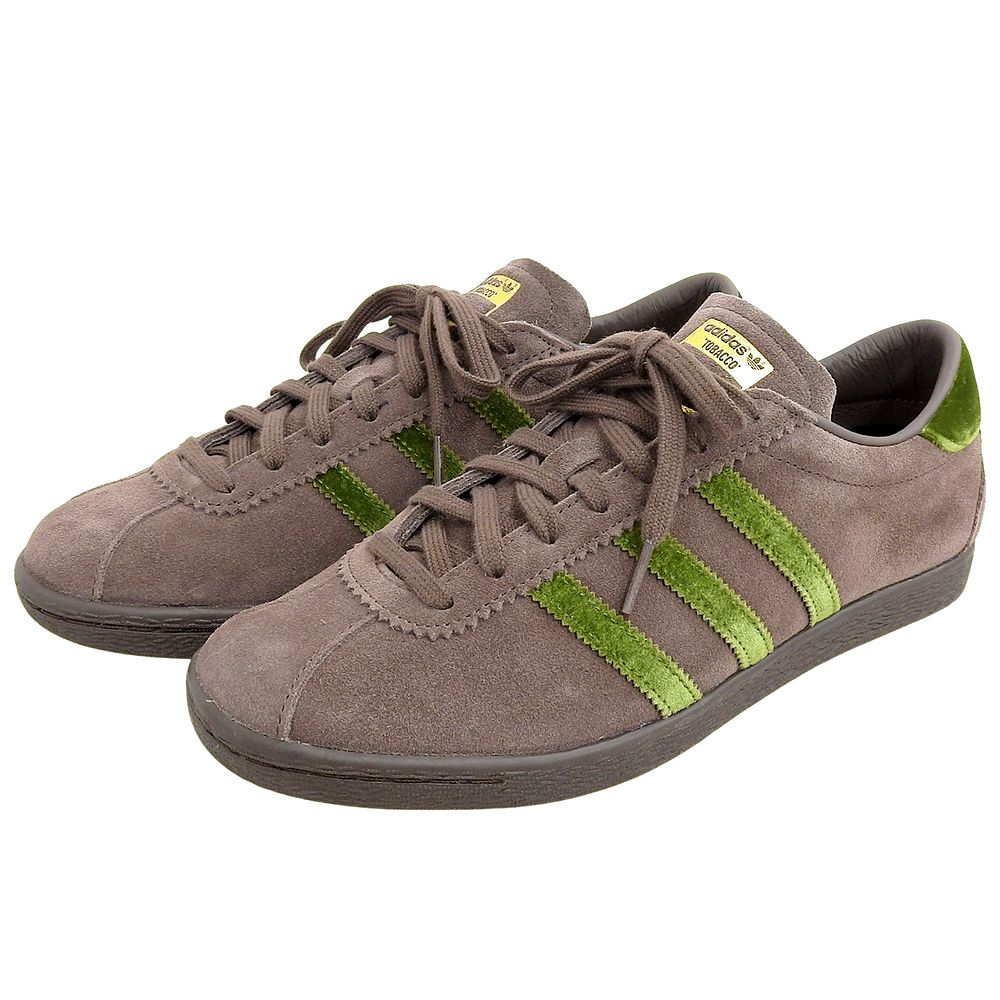 adidas アディダス atmos 25周年記念 TOBACCO "Nenrin" BROWN DARK GREEN DARK BROWN スニーカー シューズ メンズ 26.5cm JR8000 8 1 2 US