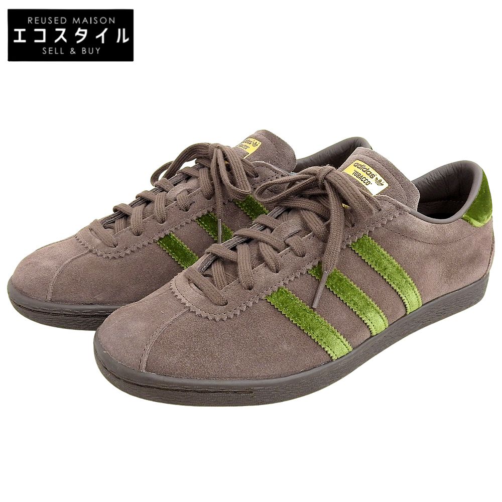 adidas アディダス atmos 25周年記念 TOBACCO "Nenrin" BROWN DARK GREEN DARK BROWN スニーカー シューズ メンズ 26.5cm JR8000 8 1 2 US