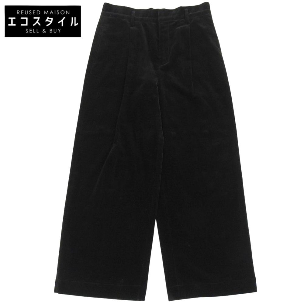 SACRA サクラ FINX CORDUROY PANTS フィンクスコーデュロイパンツ コットン100% ボトムス レディース ブラック 36 36