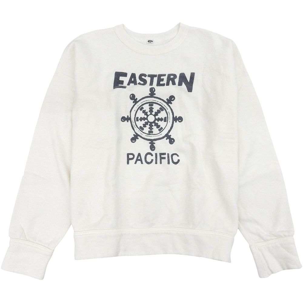 45R フォーティファイブ アール 裏毛の908ショートスウェット トップス レディース ホワイト 04 80370201 04