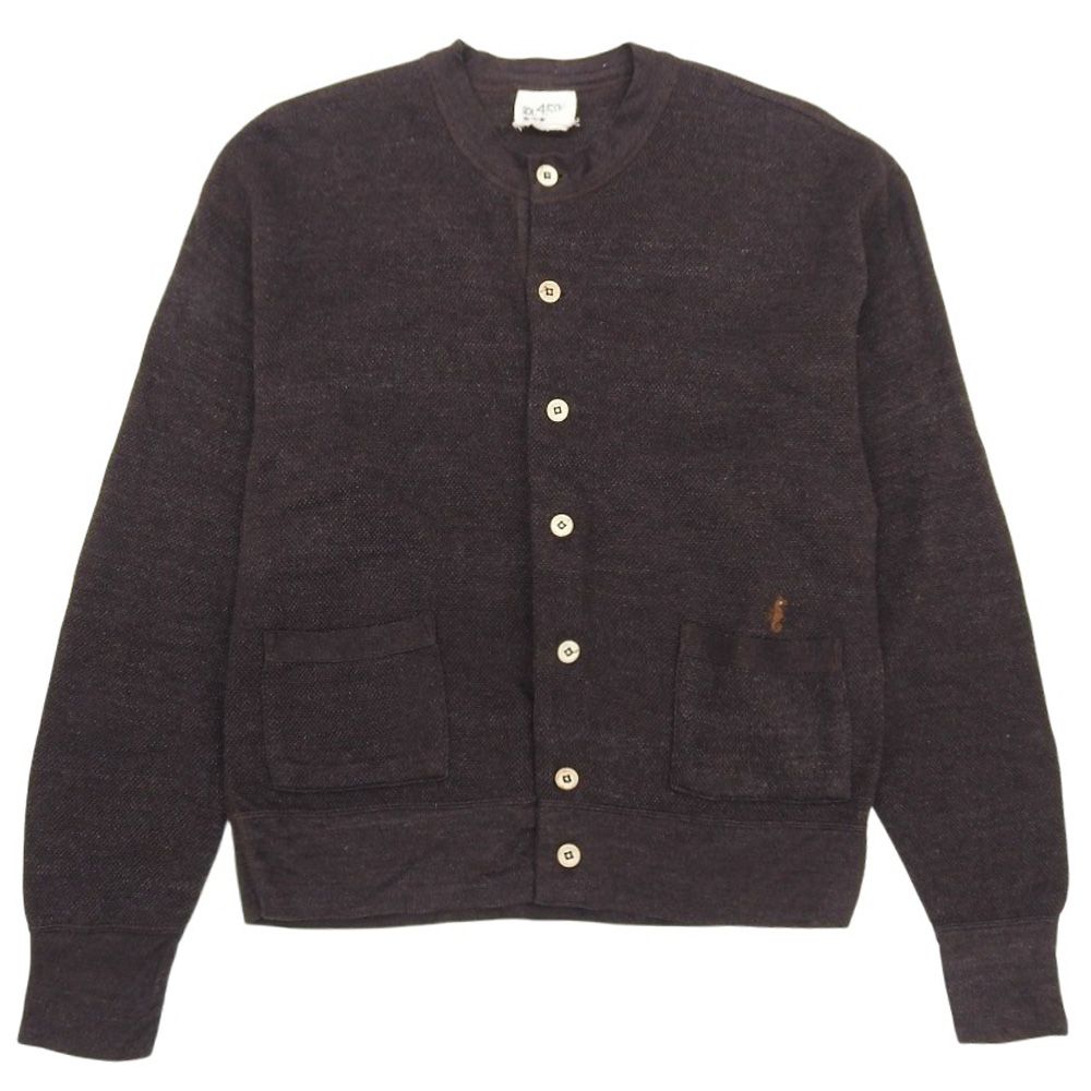 45R フォーティファイブ アール カノコスムースニットソーのカーディガン レディース ブラウン 3 70480051 3
