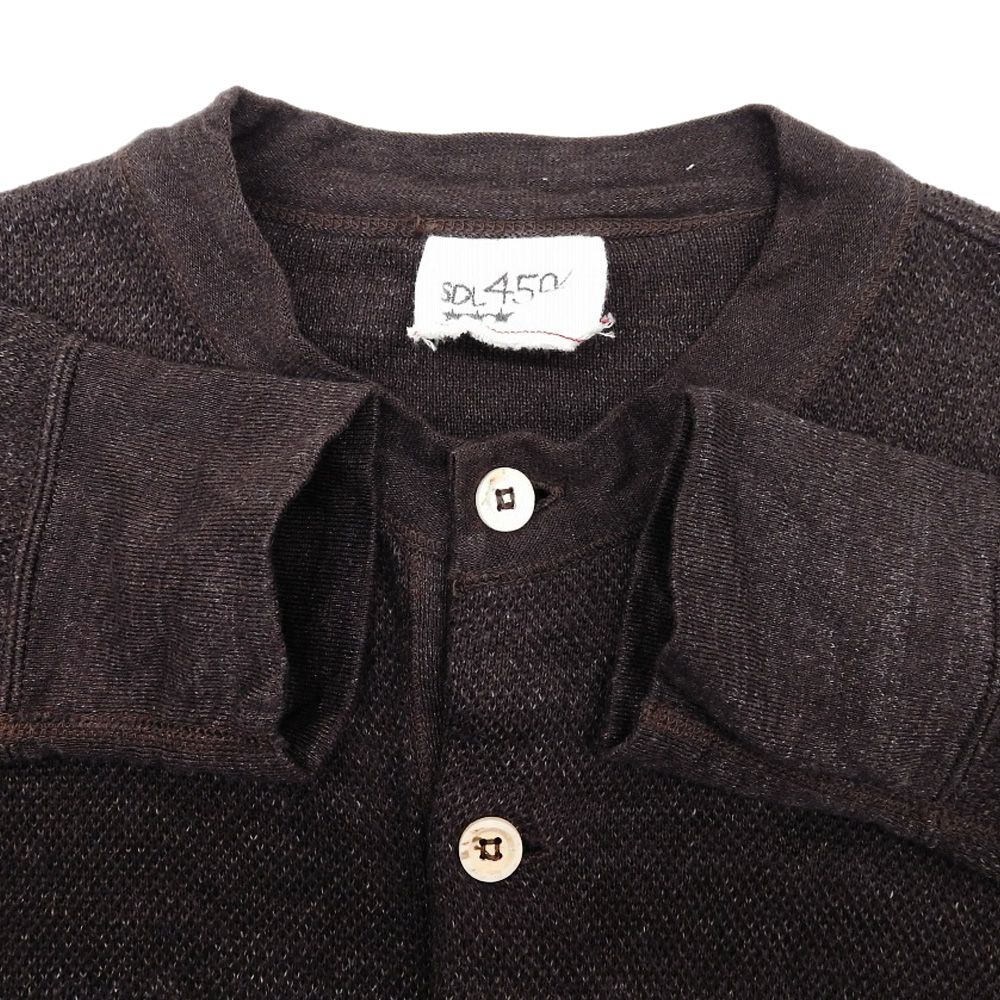  45 R フォーティファイブ アール カノコスムースニットソーのカーディガン レディース ブラウン 3 その他 トップス