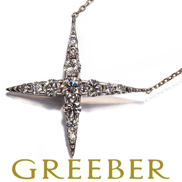 カシケイ ネックレス ダイヤ ダイヤモンド 1.00ct ネイキッド K18BG