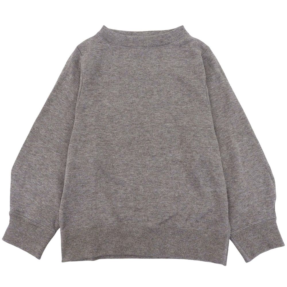 45R フォーティファイブ アール ヤクコットンニットソーのパフスウェット トップス レディース グレー 3 70180034 3