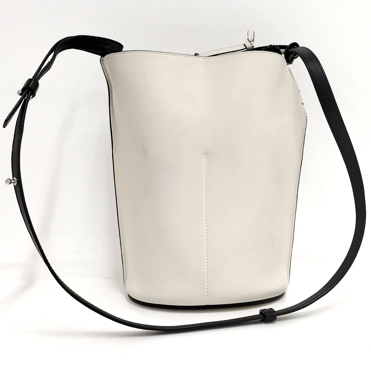 お買い得，お買い得 ロエベ LOEWE バッグ ハンドバッグ レザー 白 