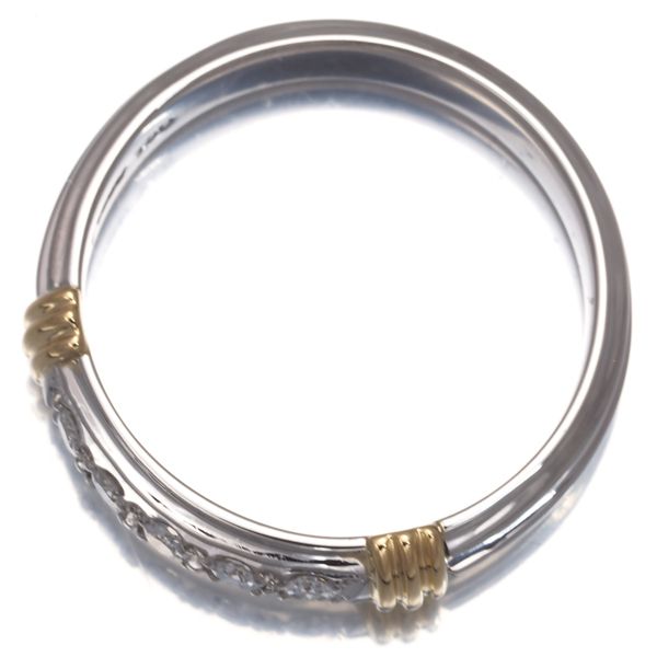 k18 pt950 ディオール 16号 コンビネーション ダイヤ リング 指輪 k18 pt950 ディオール 16号 コンビネーション ダイヤ リング 指輪