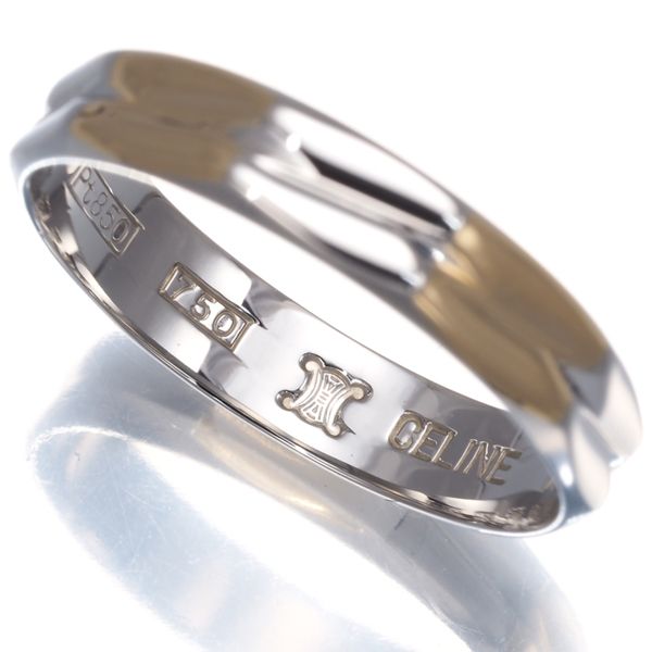 CELINE セリーヌ　Pt850＆K18　ペアリング　ウエディングバンド CELINE セリーヌ Pt850＆K18 ペアリング ウエディングバンド