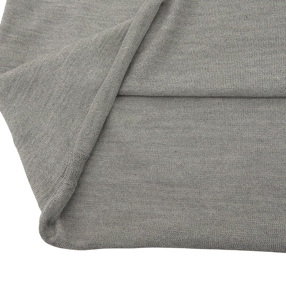  トウヨウボウシ 糸衣 AMARA タートルネック ニット トップス シルク70 カシミヤ30 ライトグレー 2 09 IT-SC 0002 その他 トップス