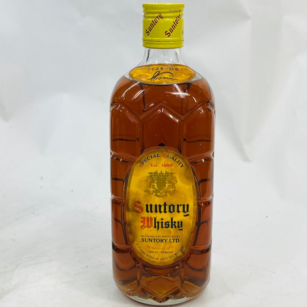 未成年の飲酒は法律で禁じられています】サントリー角瓶720ml43度古酒