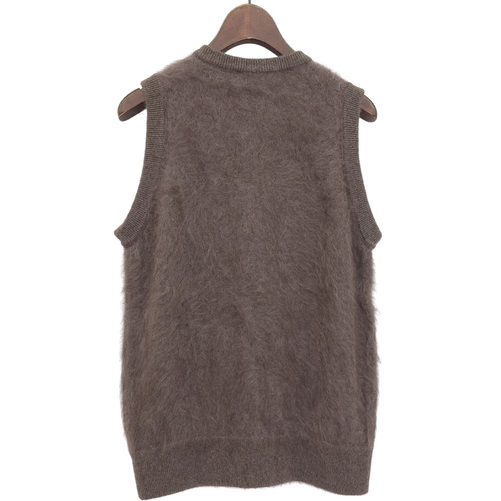 TOYOBOSHI トウヨウボウシ 糸衣 KIKORI ベスト レディース ダークブラウン カシミヤ F 13ITーFC2001 F GINKGOPHARMACY_COM