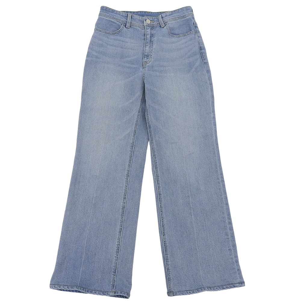 ANAYI アナイ ストレッチデニム ストレートパンツ ボトムス レディース ブルー 36 25年 36