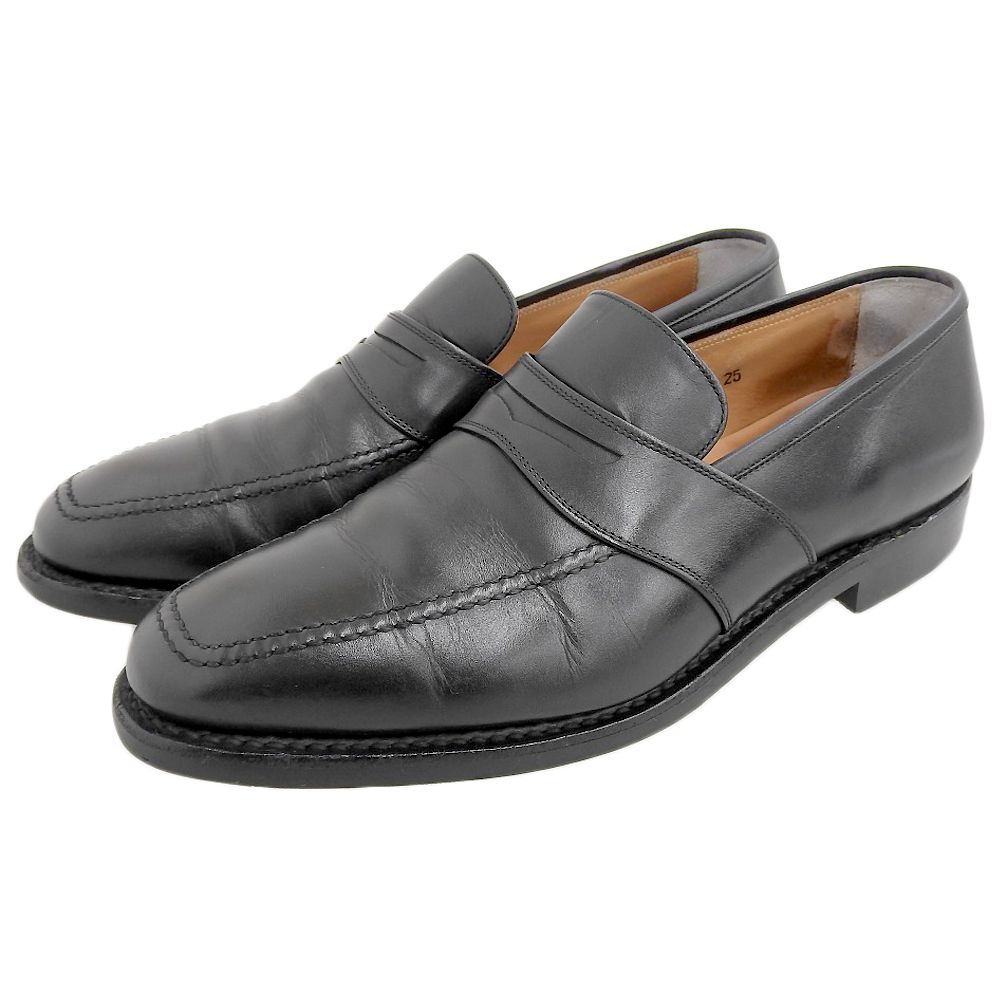 SCOTCH GRAIN スコッチグレイン 撥水レザー レイン ローファー シューズ メンズ 25 1311 25EEE